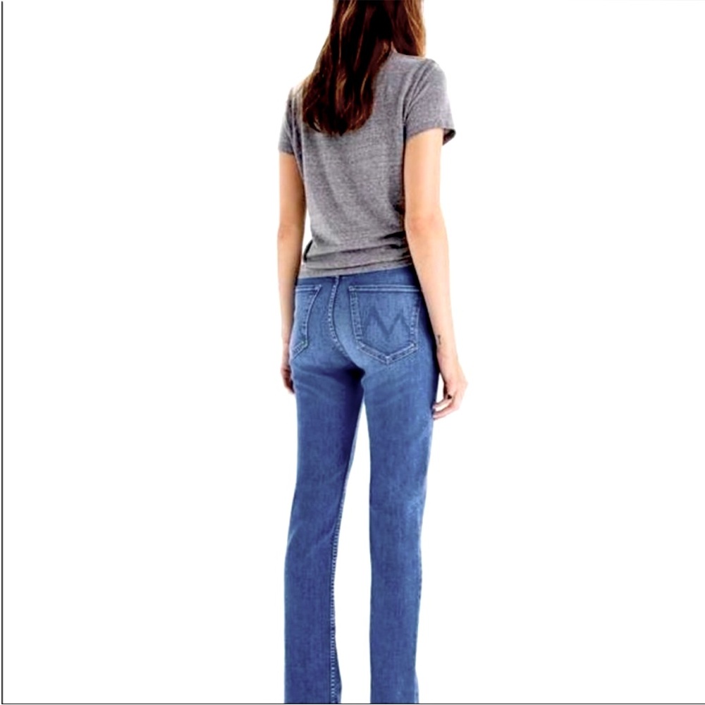 MOTHER High Waisted Rider Skimp Denim Jeans First Mate 28 EUC Made in USA
